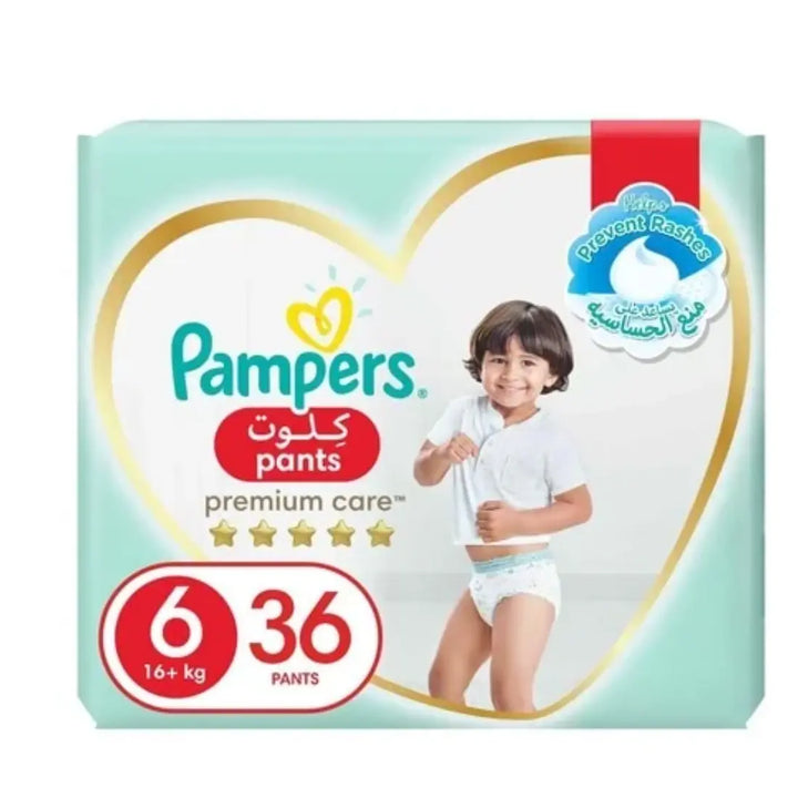 Pampers Premium Care Pants Diapers Size 6 (36 pcs) (16+KG)