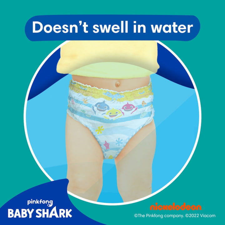 Pampers Splashers Swimming Pants Baby Shark Size 4-5 (11 pcs) (9-15KG)