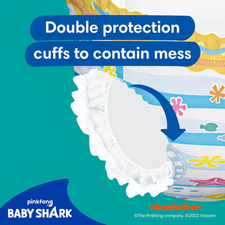 Pampers Splashers Swimming Pants Baby Shark Size 4-5 (11 pcs) (9-15KG)