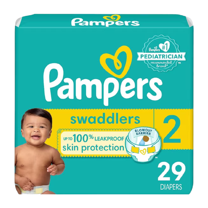 Pampers Swaddlers Taped Diapers Size 2 (29pcs) (4.5-10KG)