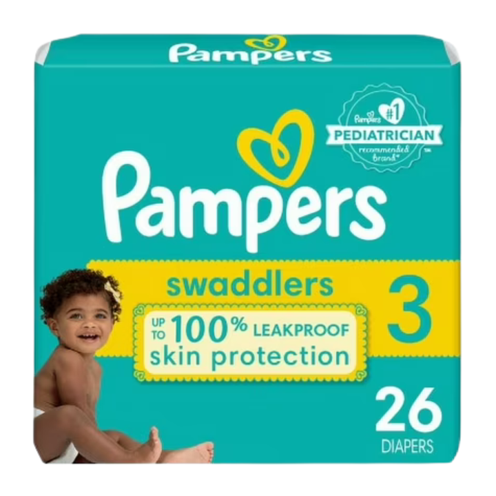 Pampers Swaddlers Taped Diapers Size 3 (26pcs) (6-12KG)