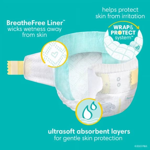 Pampers Swaddlers Taped Diapers Size 3 (26pcs) (6-12KG)