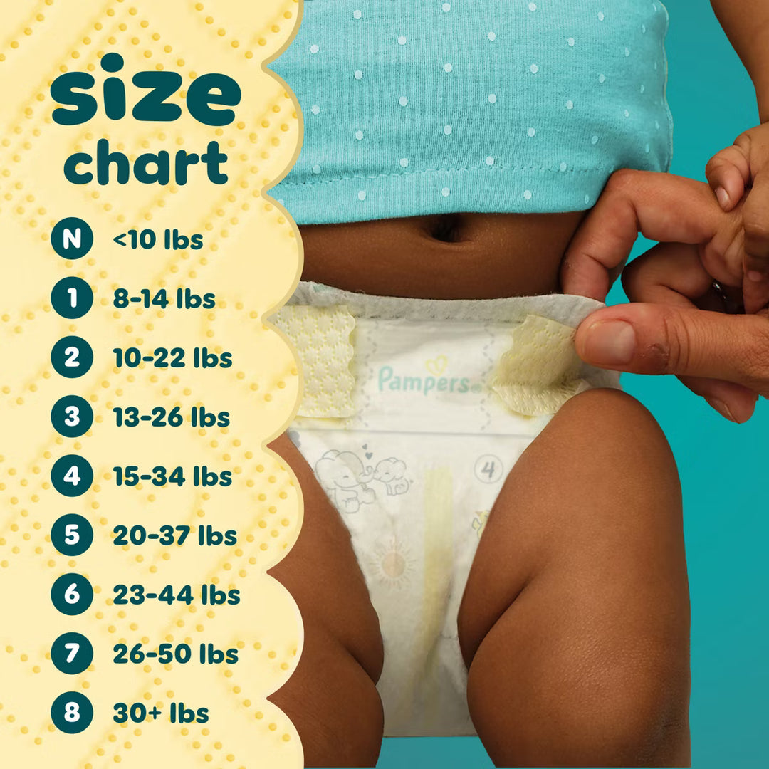 Pampers Swaddlers Taped Diapers Size NB (31pcs) (<4.5KG)