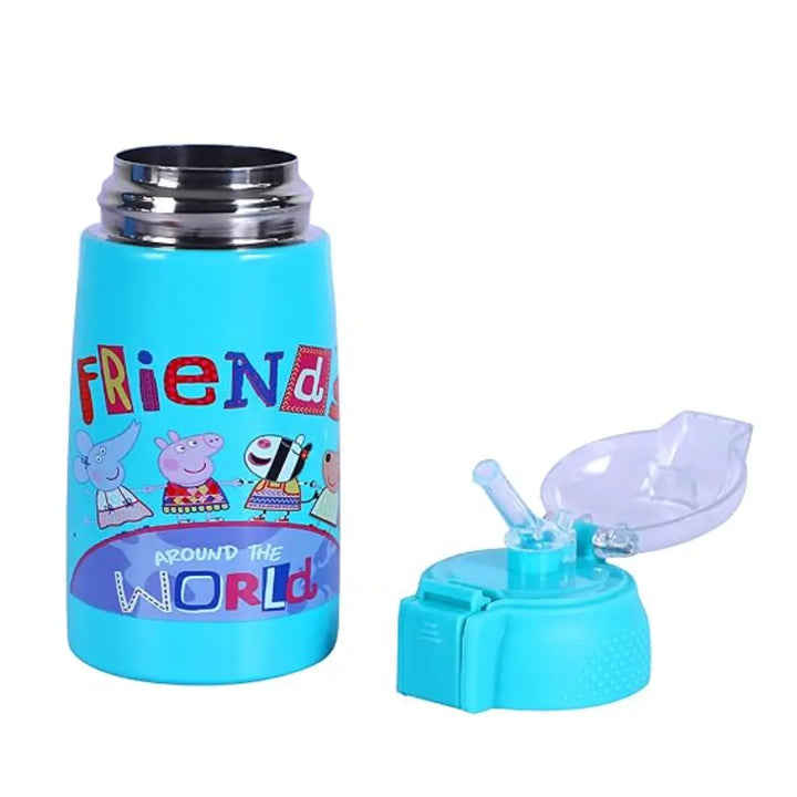 Peppa Pig Stainless Steel Bottle - Zesty (300 ml) - Blue