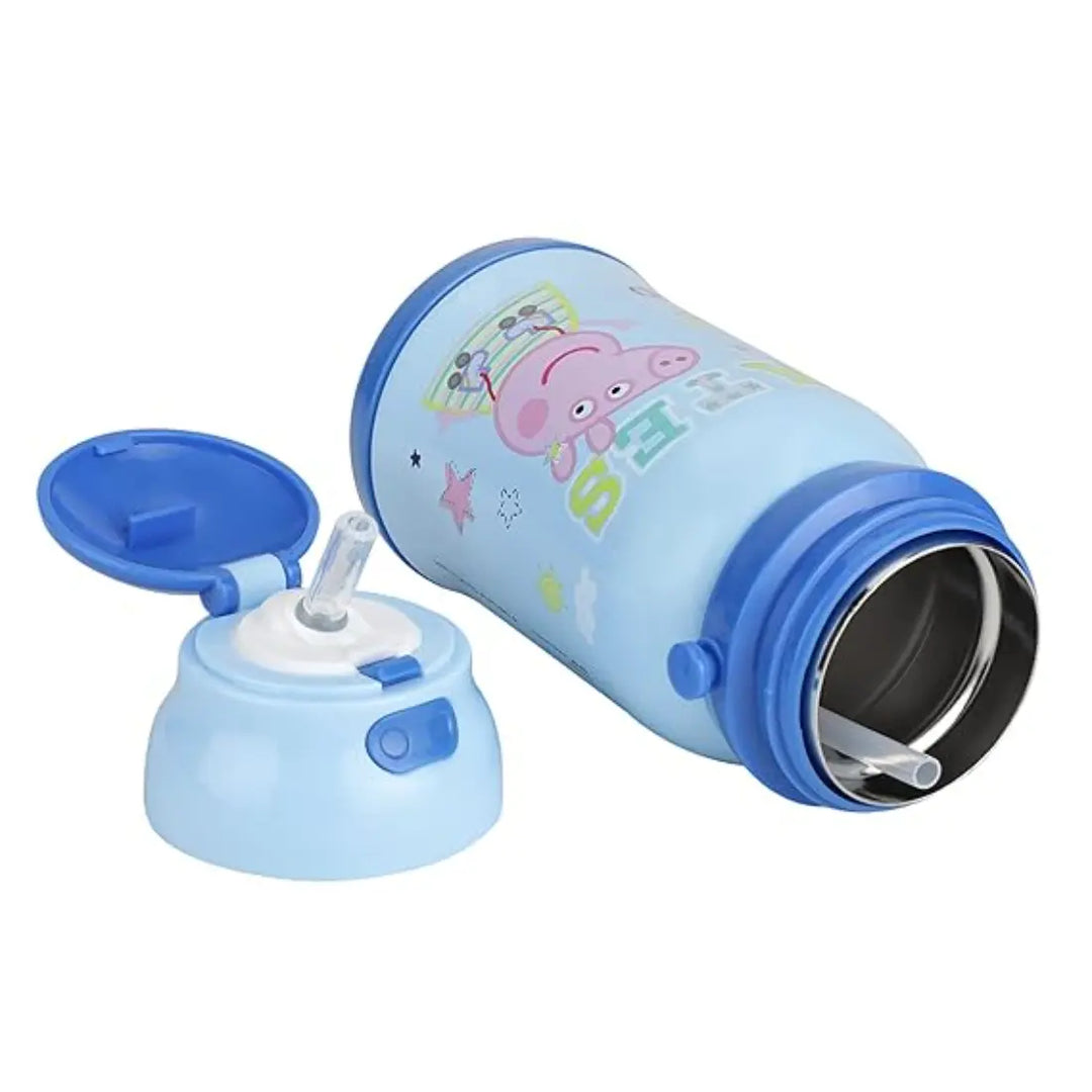 Peppa Pig Stainless Steel Bottle - Chase (450 ml) - Blue