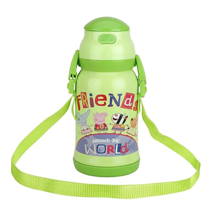 Peppa Pig Stainless Steel Bottle - Chase (450 ml) - Green