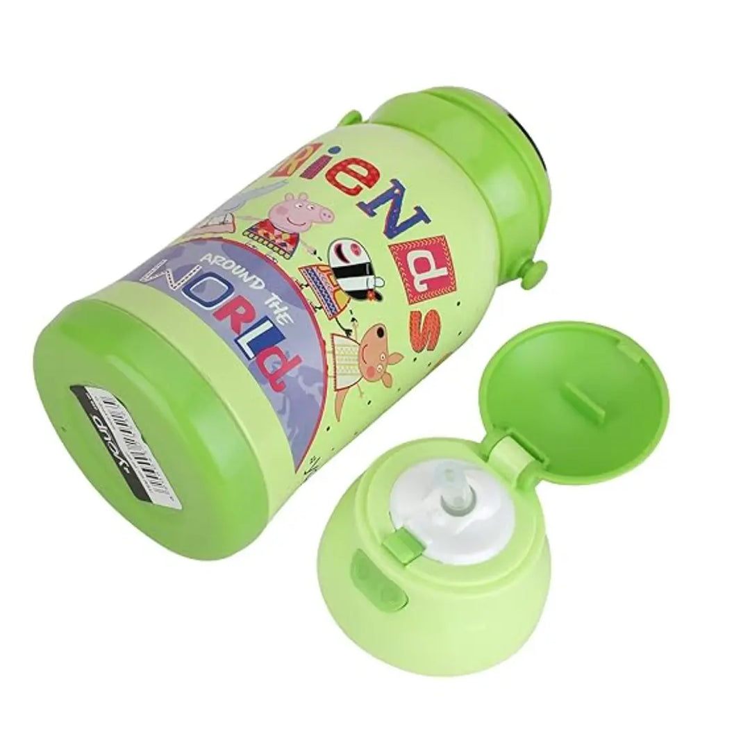 Peppa Pig Stainless Steel Bottle - Chase (450 ml) - Green