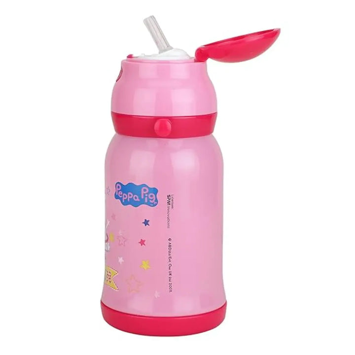 Peppa Pig Stainless Steel Bottle - Chase (450 ml) - Pink