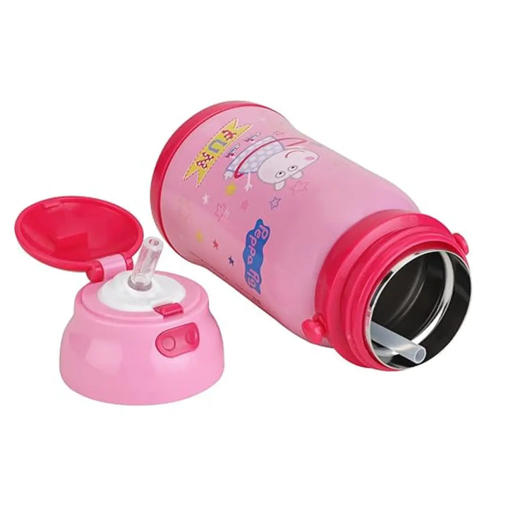 Peppa Pig Stainless Steel Bottle - Chase (450 ml) - Pink