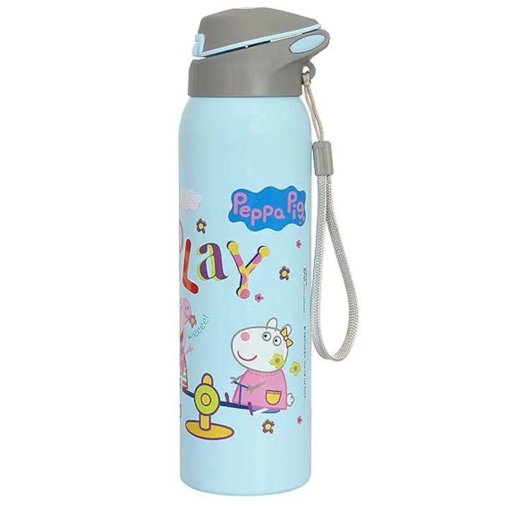 Peppa Pig Stainless Steel Bottle - Googlie (500 ml) - Blue