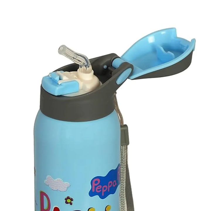 Peppa Pig Stainless Steel Bottle - Googlie (500 ml) - Blue