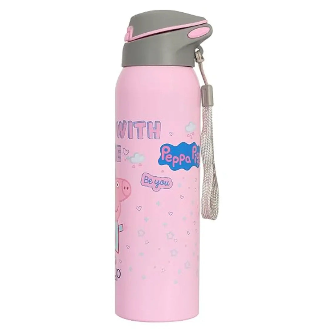 Peppa Pig Stainless Steel Bottle - Googlie (500 ml) - Pink