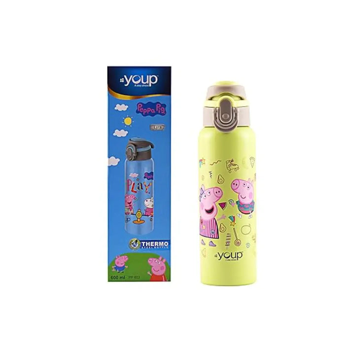 Peppa Pig Stainless Steel Bottle - Lyra (600 ml) - Green