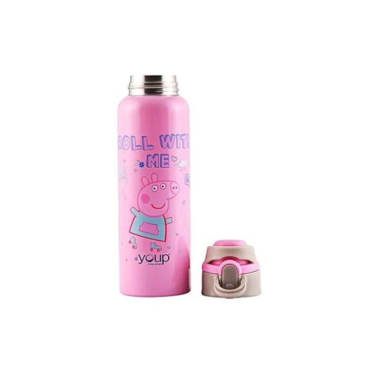 Peppa Pig Stainless Steel Bottle - Lyra (600 ml) - Pink