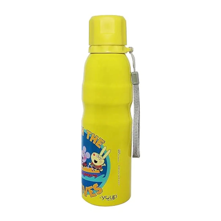 Peppa Pig Stainless Steel Bottle - Harper (750 ml) - Yellow