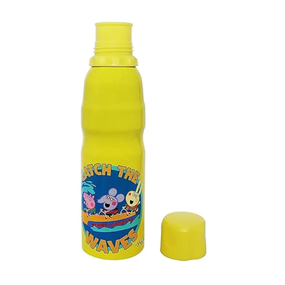 Peppa Pig Stainless Steel Bottle - Harper (750 ml) - Yellow