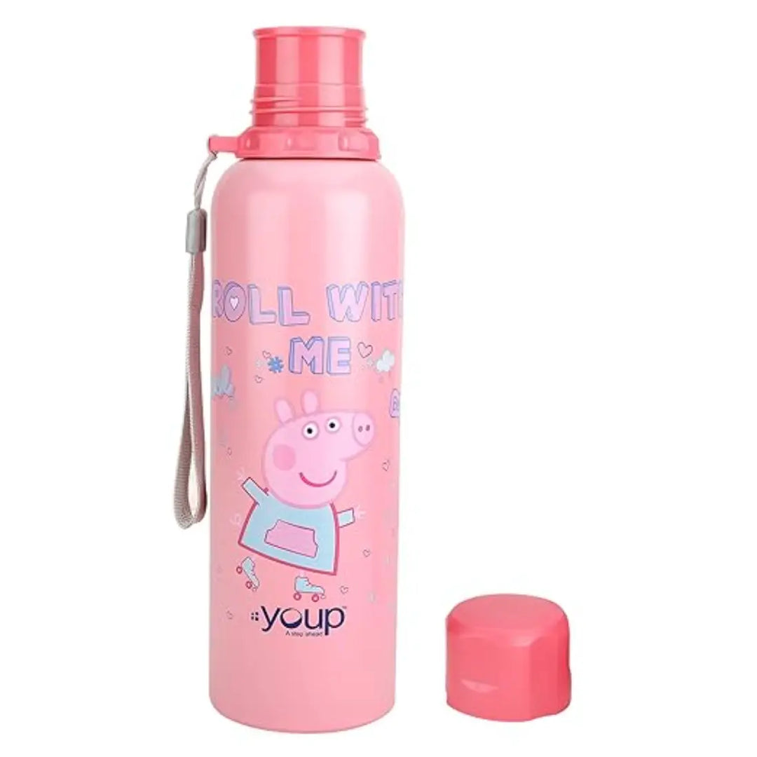 Peppa Pig Stainless Steel Bottle - Oscar (750 ml) - Pink