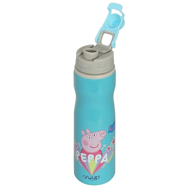 Peppa Pig Stainless Steel Bottle - Tuktuk (750 ml) - Blue