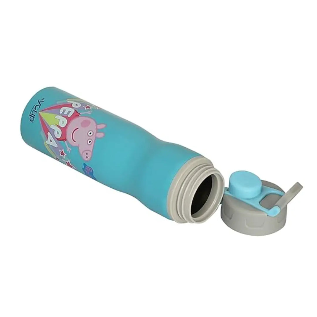 Peppa Pig Stainless Steel Bottle - Tuktuk (750 ml) - Blue