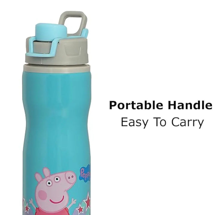 Peppa Pig Stainless Steel Bottle - Tuktuk (750 ml) - Blue