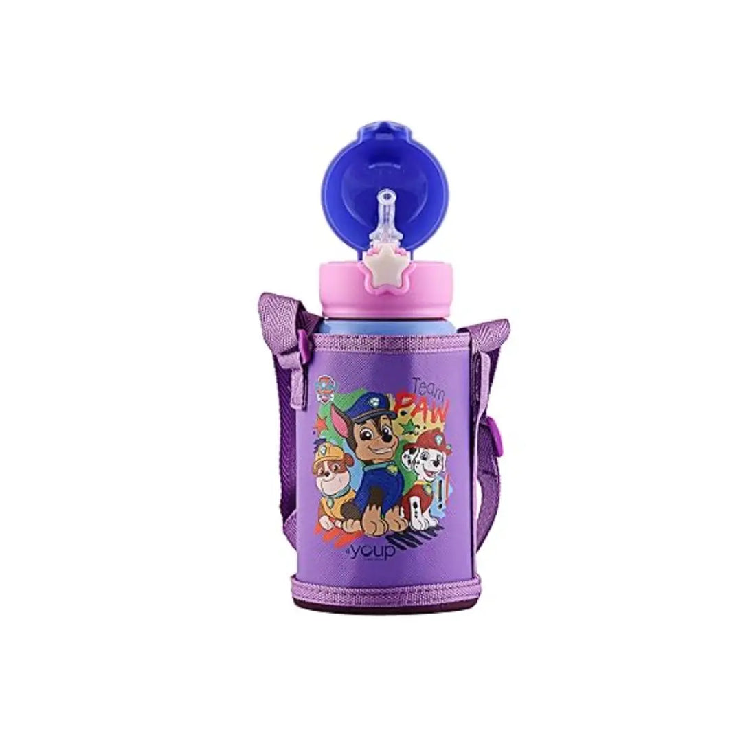 PAW Patrol Stainless Steel Bottle - Nippy (550 ml) - Purple