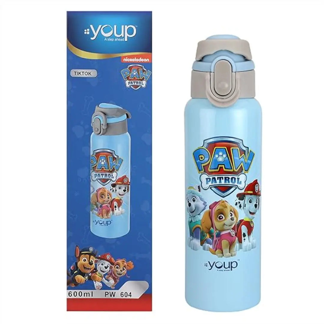 PAW Patrol Stainless Steel Bottle - Tiktok (600 ml) - Blue