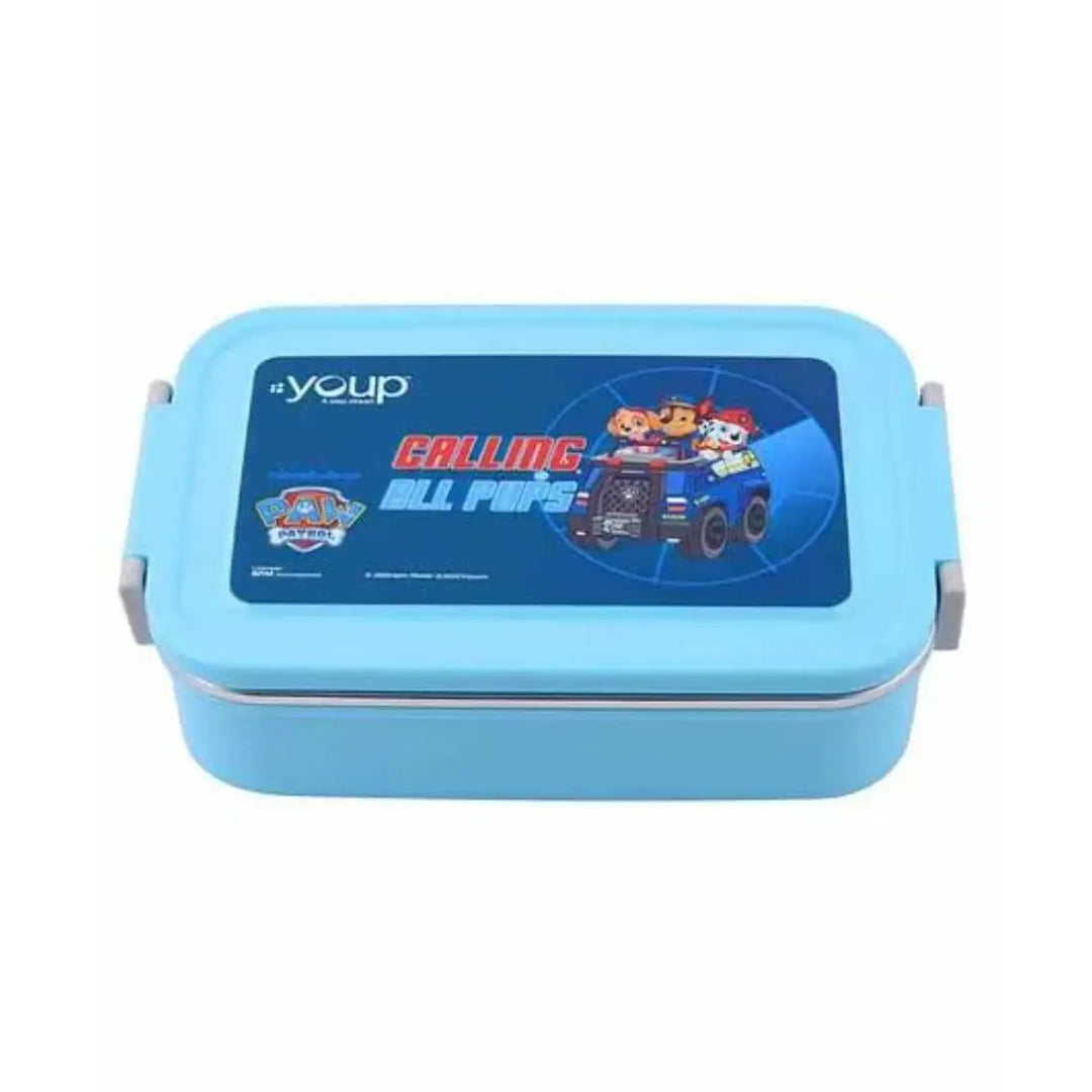 PAW Patrol Stainless Steel Lunch Box - Tasty Bites (850 ml) - Blue