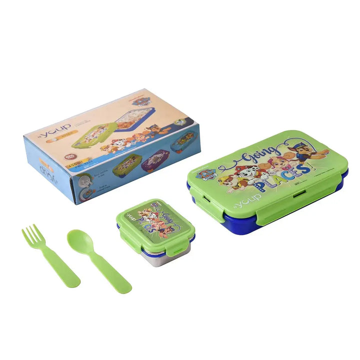 PAW Patrol Stainless Steel Lunch Box - Ryder (450 ml) - Green