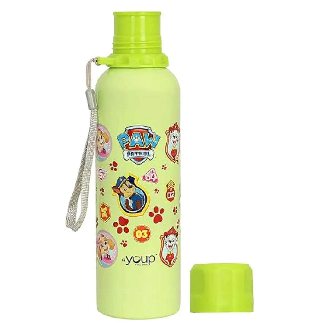 PAW Patrol Stainless Steel Bottle - Coral (750 ml) - Green