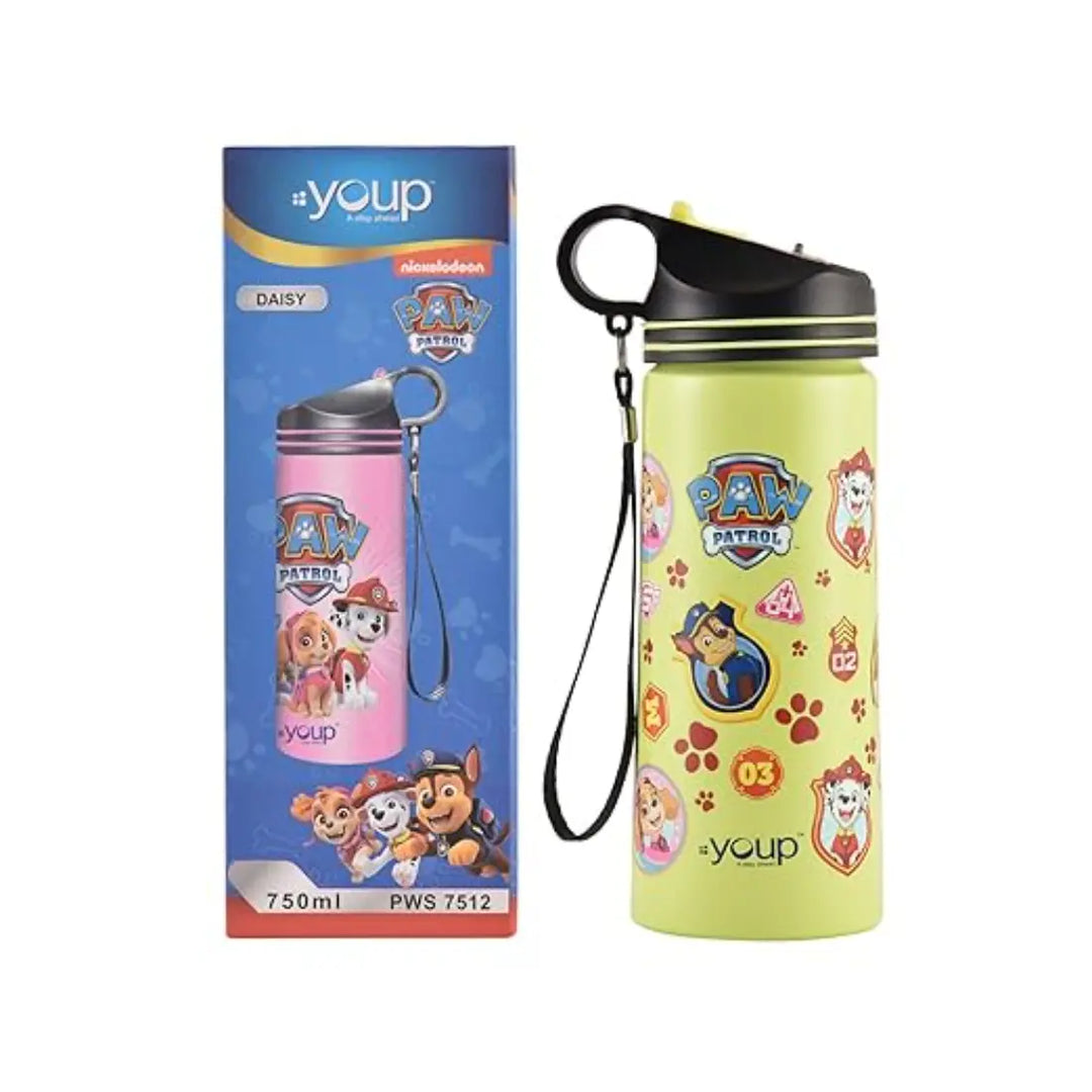 PAW Patrol Stainless Steel Bottle - Daisy (750 ml) - Green