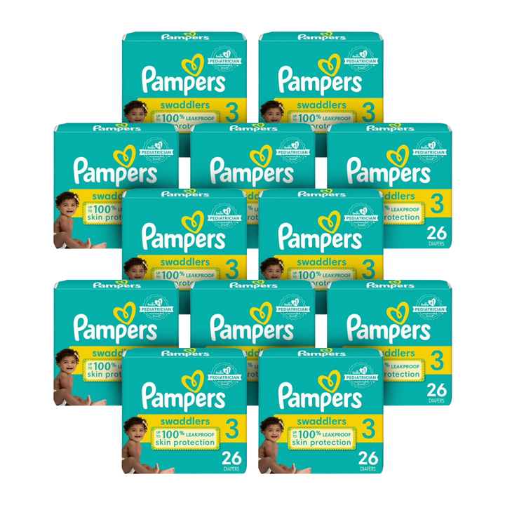 Pampers Swaddlers Taped Diapers Size 3 (26pcs) (6-12KG)