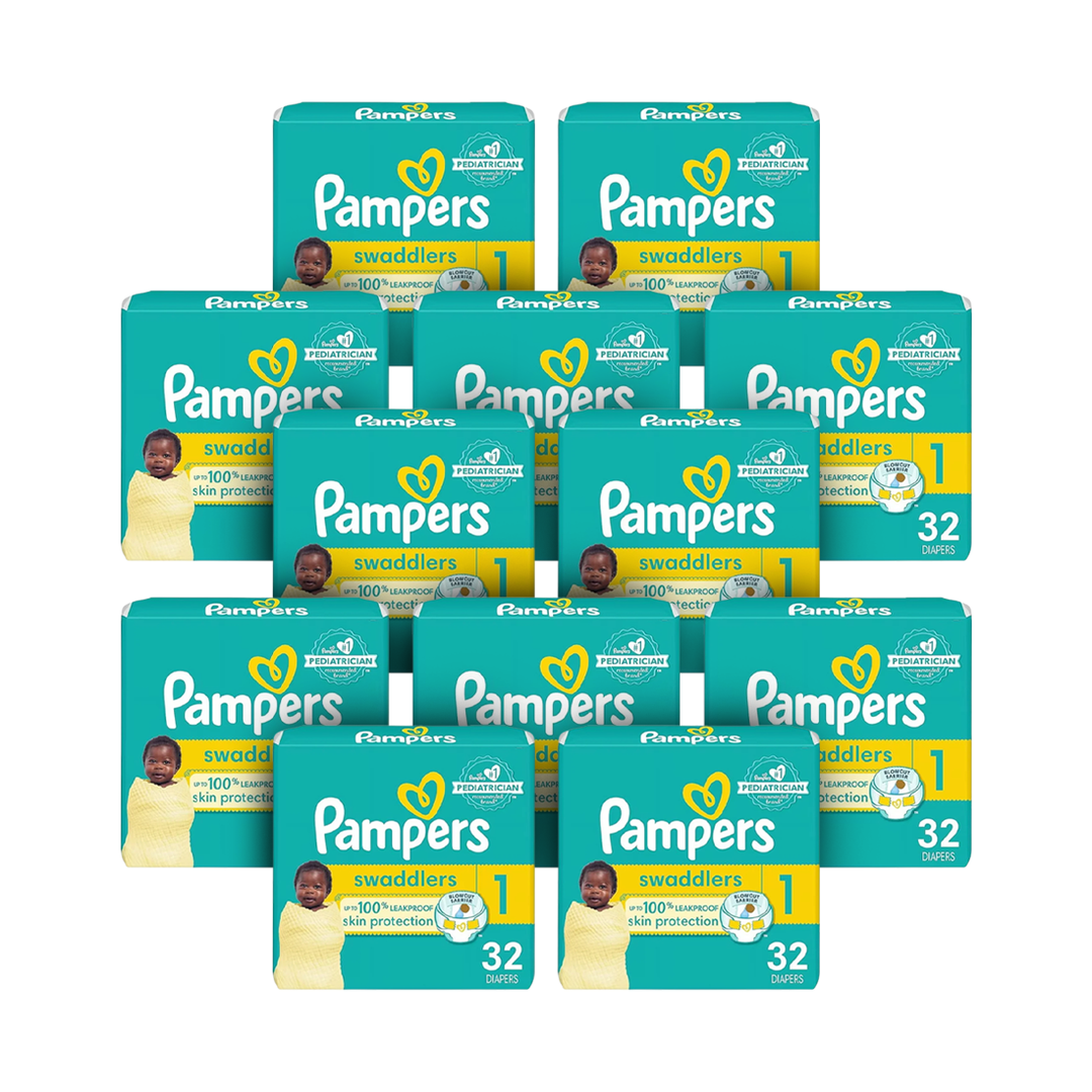 Pampers Swaddlers Taped Diapers Size 1 (32pcs) (4-6KG)