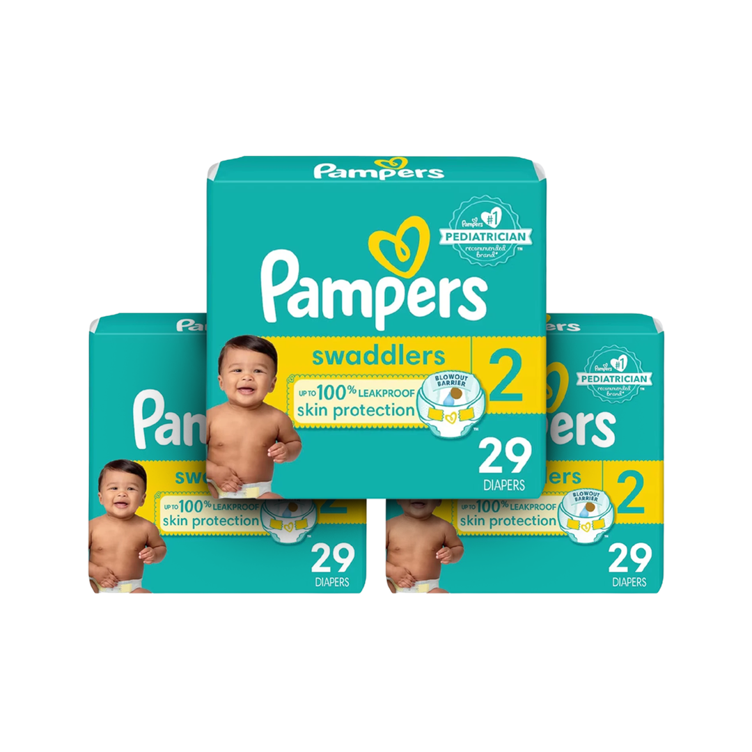 Pampers Swaddlers Taped Diapers Size 2 (29pcs) (4.5-10KG)