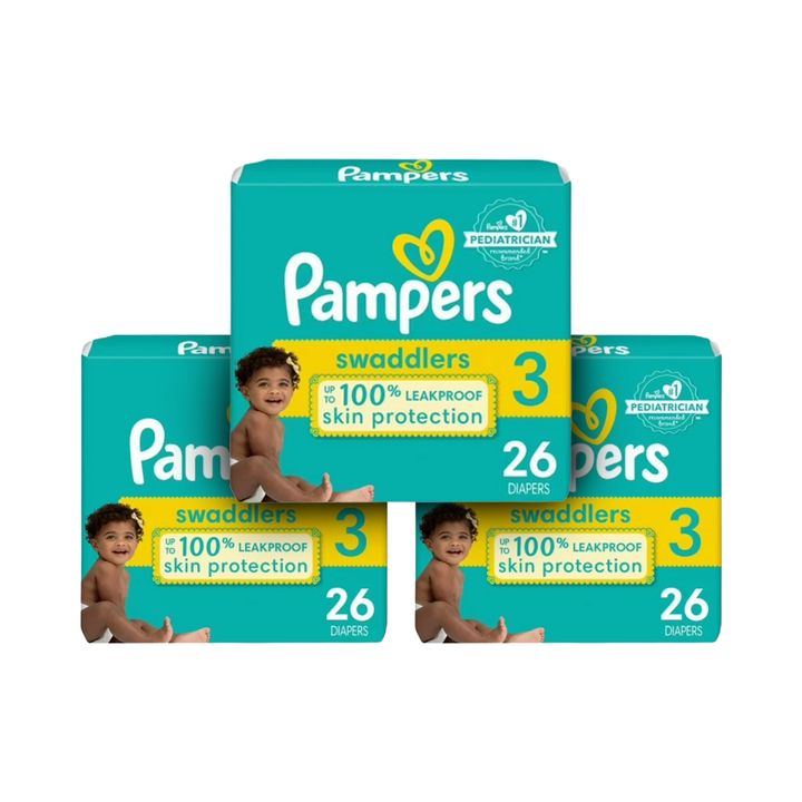Pampers Swaddlers Taped Diapers Size 3 (26pcs) (6-12KG)
