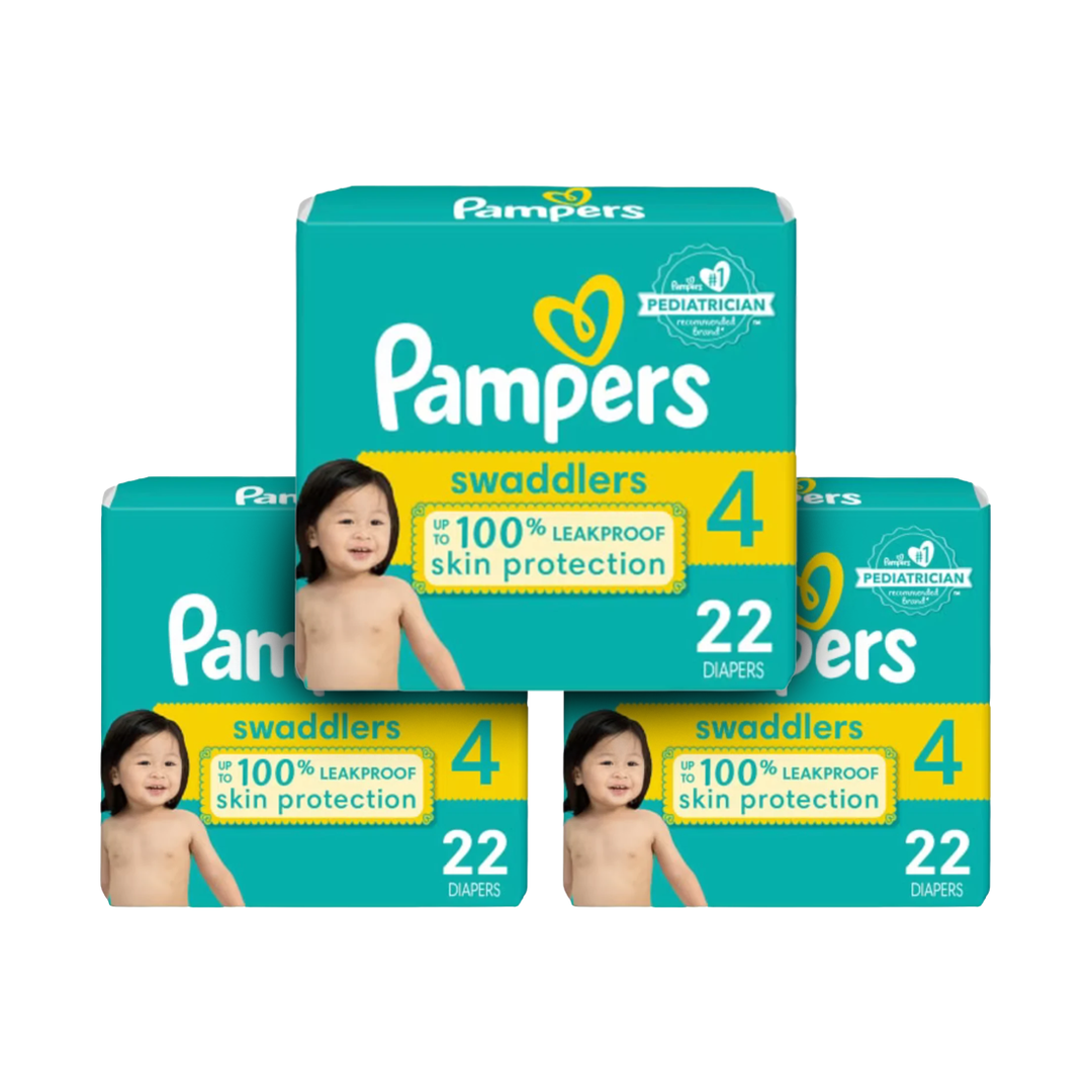 Pampers Swaddlers Taped Diapers Size 4 (22pcs) (7-15KG)