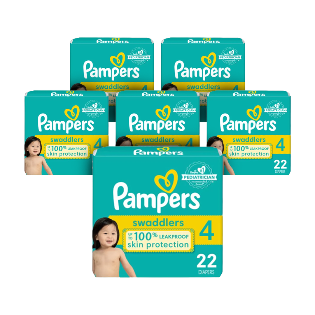 Pampers Swaddlers Taped Diapers Size 4 (22pcs) (7-15KG)