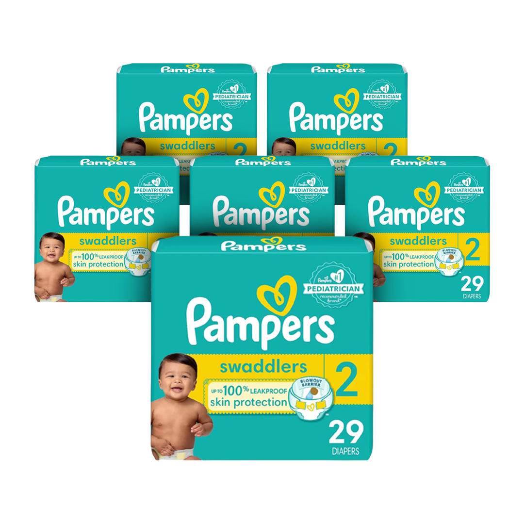 Pampers Swaddlers Taped Diapers Size 2 (29pcs) (4.5-10KG)