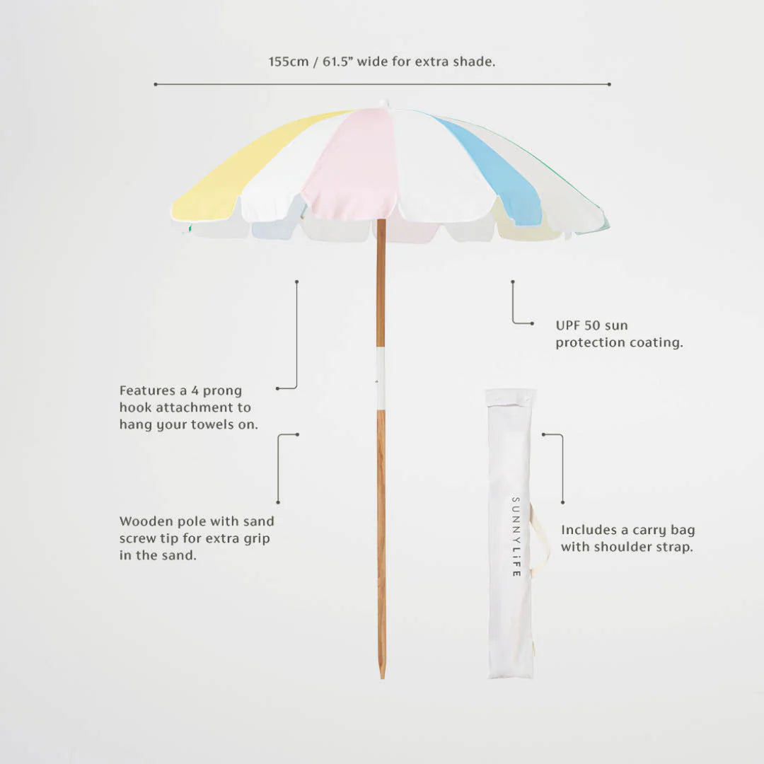 SUNNYLiFE Beach Umbrella - Utopia Multi