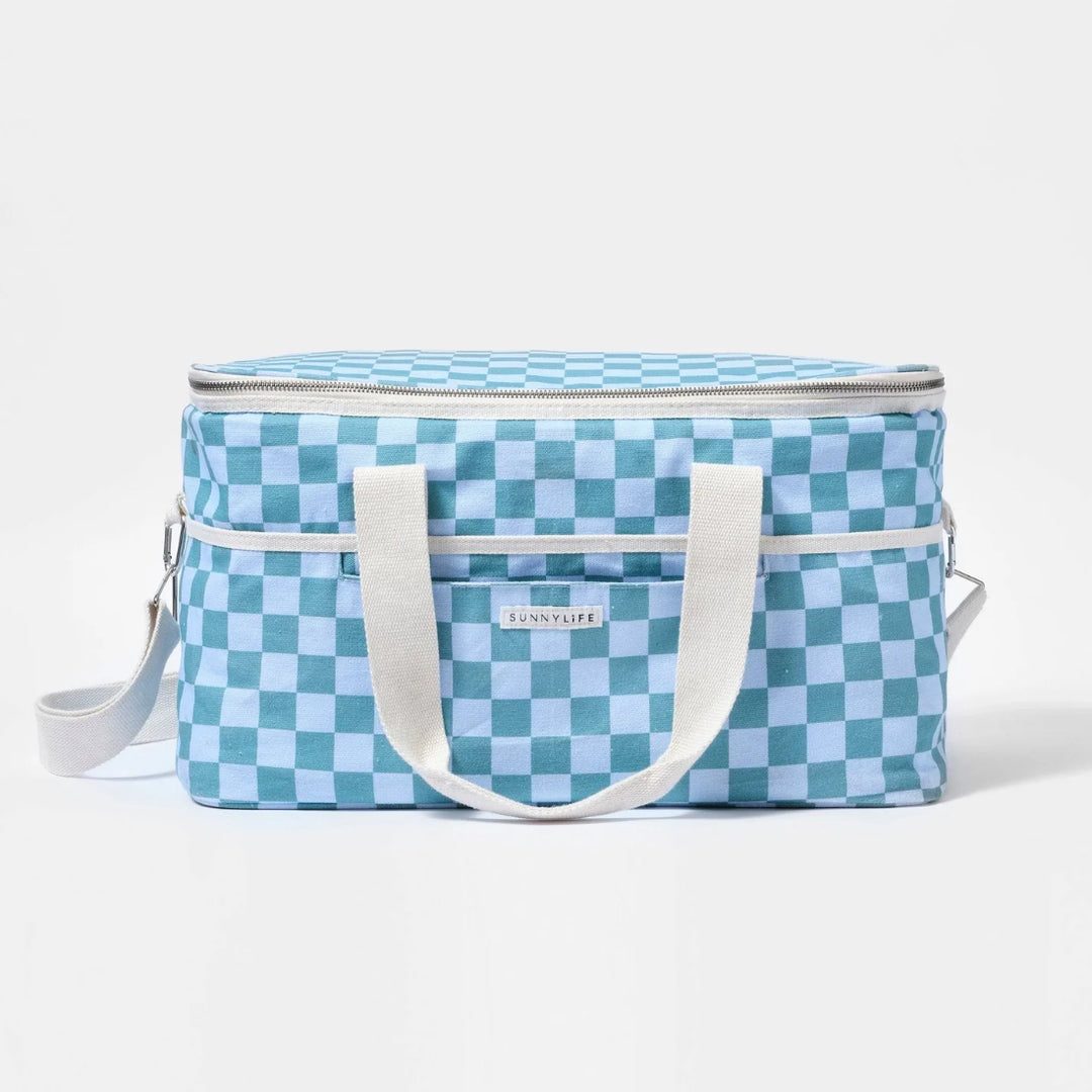 SUNNYLiFE Canvas Cooler Bag - Jardin Ocean