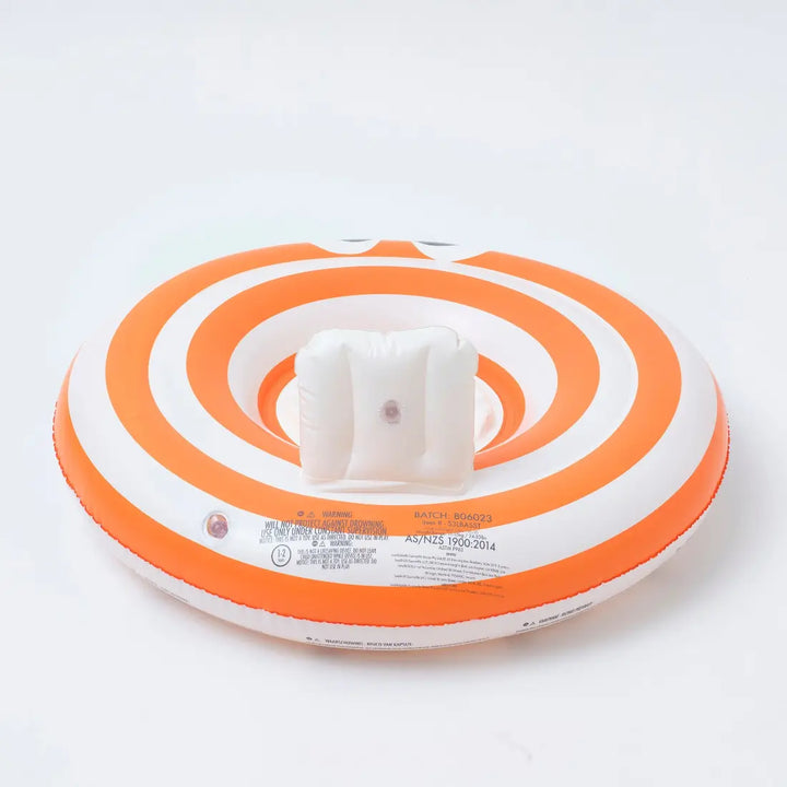 SUNNYLiFE Baby Seat - Sonny the Sea Creature Neon Orange