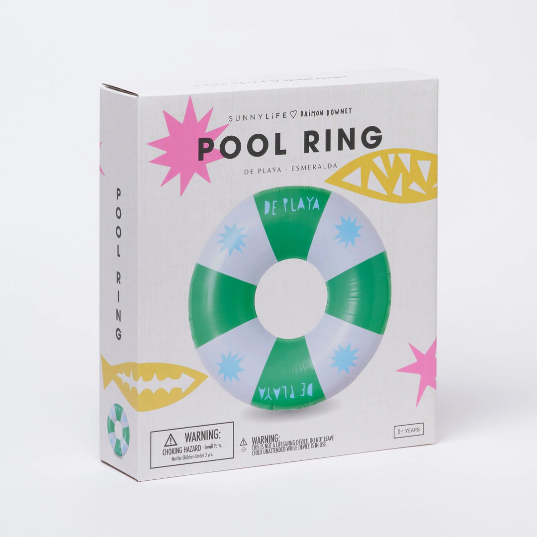 SUNNYLiFE Pool Ring - De Playa Esmeralda