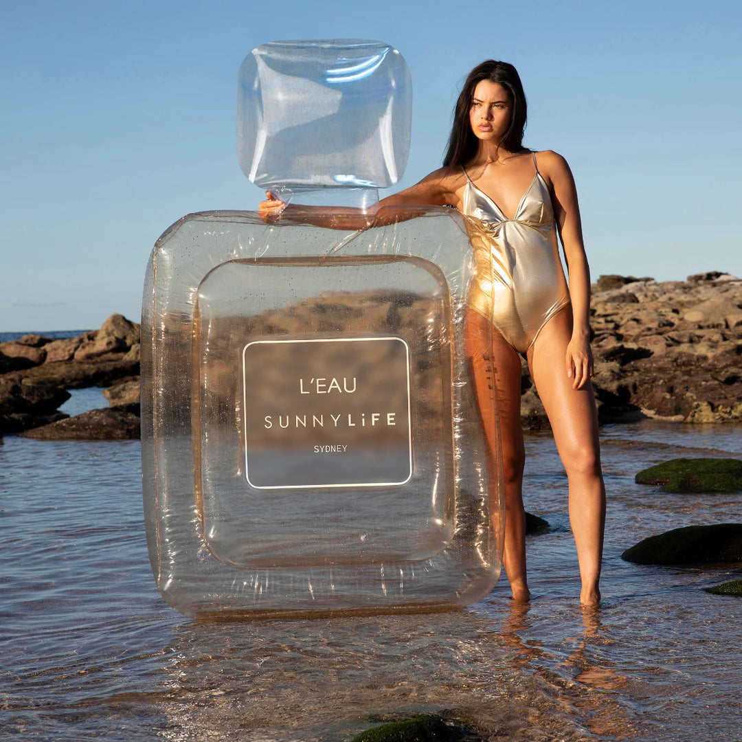 SUNNYLiFE Luxe Lie-On Float - Parfum Champagne