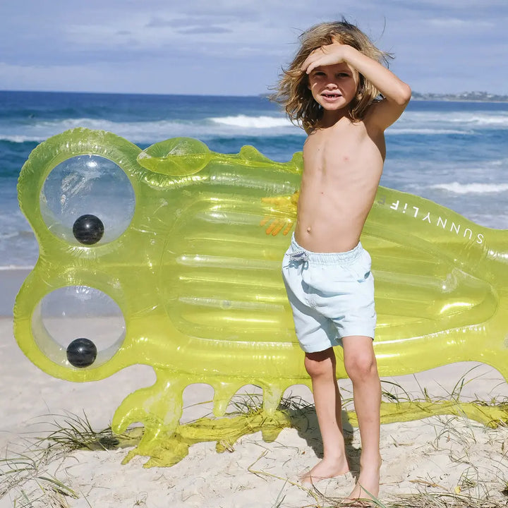 SUNNYLiFE Luxe Lie-On Float - Sonny the Sea Creature Citrus