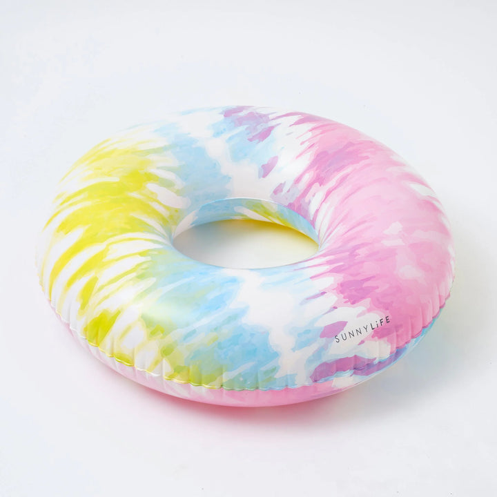 SUNNYLiFE Pool Ring - Tie Dye Sorbet