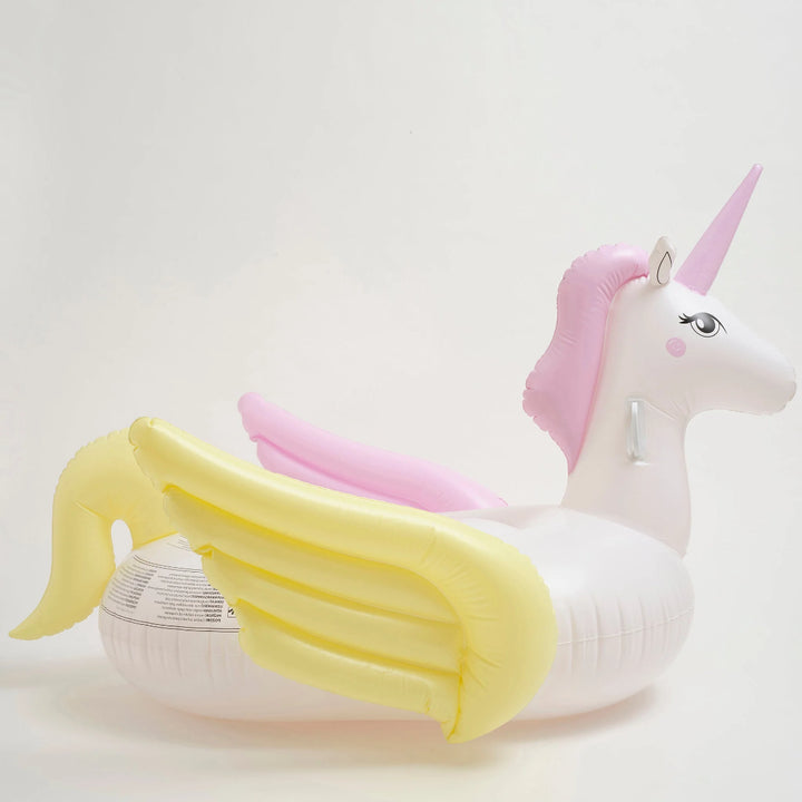 SUNNYLiFE Luxe Ride-On Float - Unicorn Pastel