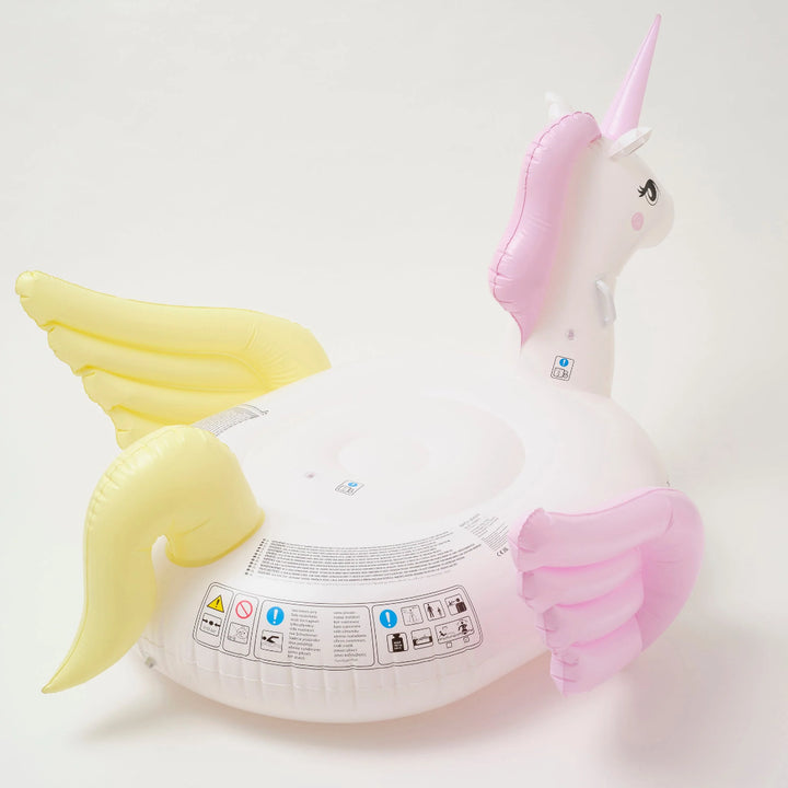 SUNNYLiFE Luxe Ride-On Float - Unicorn Pastel