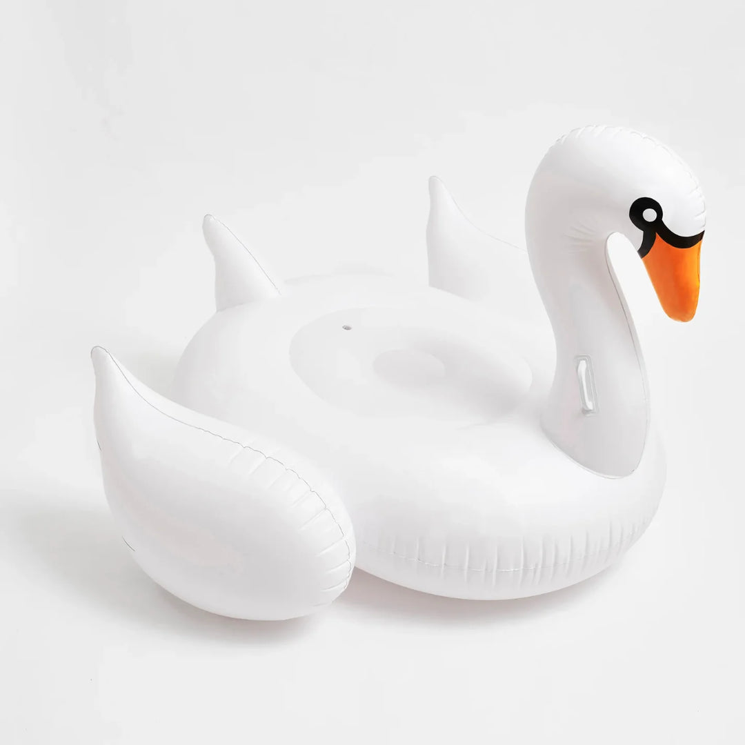 SUNNYLiFE Luxe Ride-On Float - Swan