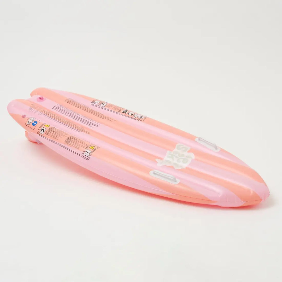 SUNNYLiFE Ride With Me Surfboard Float - Sea Seeker Strawberry