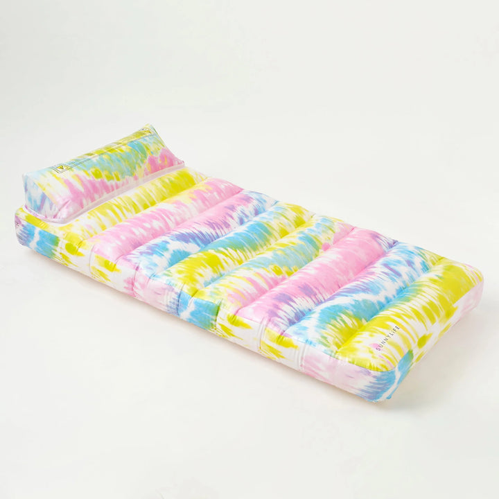 SUNNYLiFE Lilo Lounger - Tie Dye Sorbet