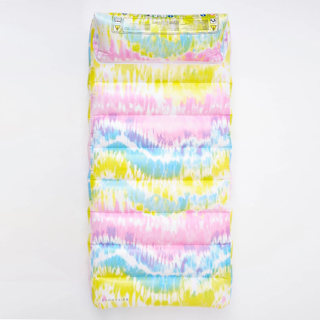 SUNNYLiFE Lilo Lounger - Tie Dye Sorbet